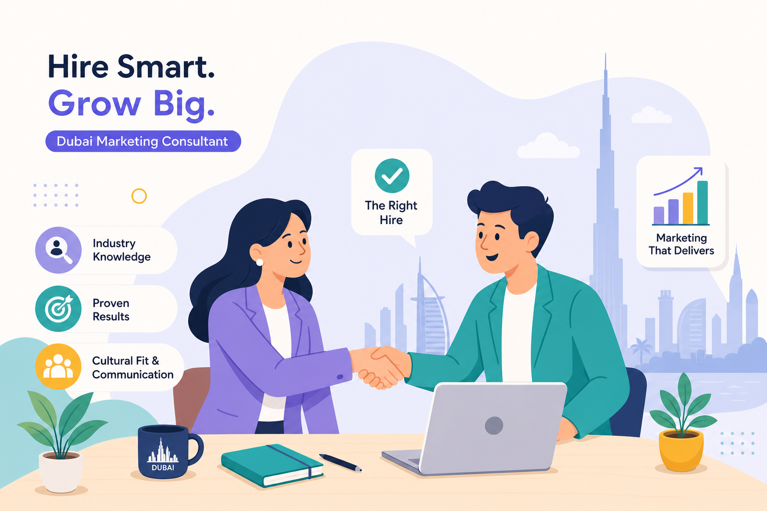 Hiring a Dubai marketing consultant what to look for